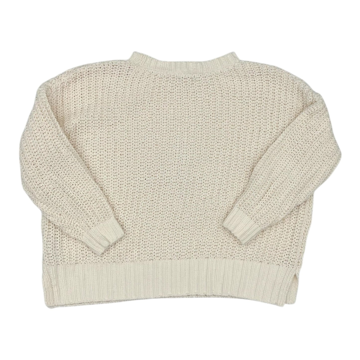Sweater By American Eagle In Cream, Size:Xxs