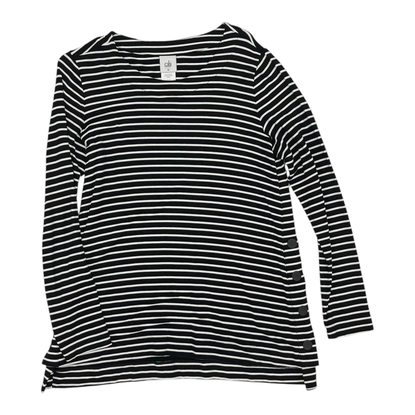 Top Ls By Cabi In Black & White, Size:M