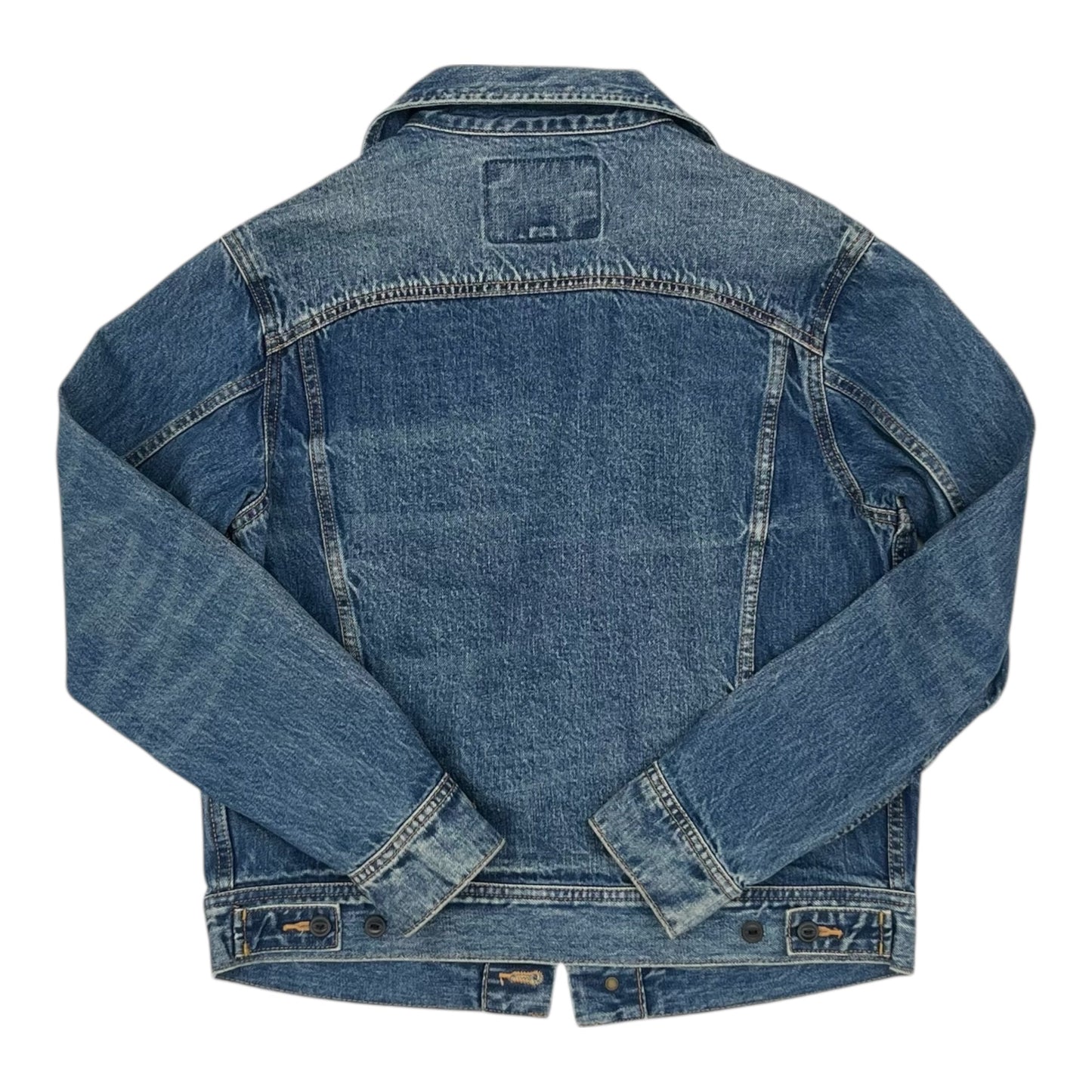 Jacket Denim By American Eagle In Blue Denim, Size:S