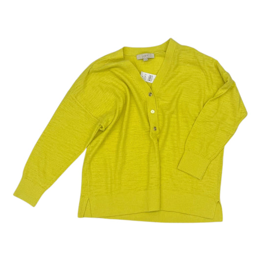 Sweater By Loft In Yellow, Size:M