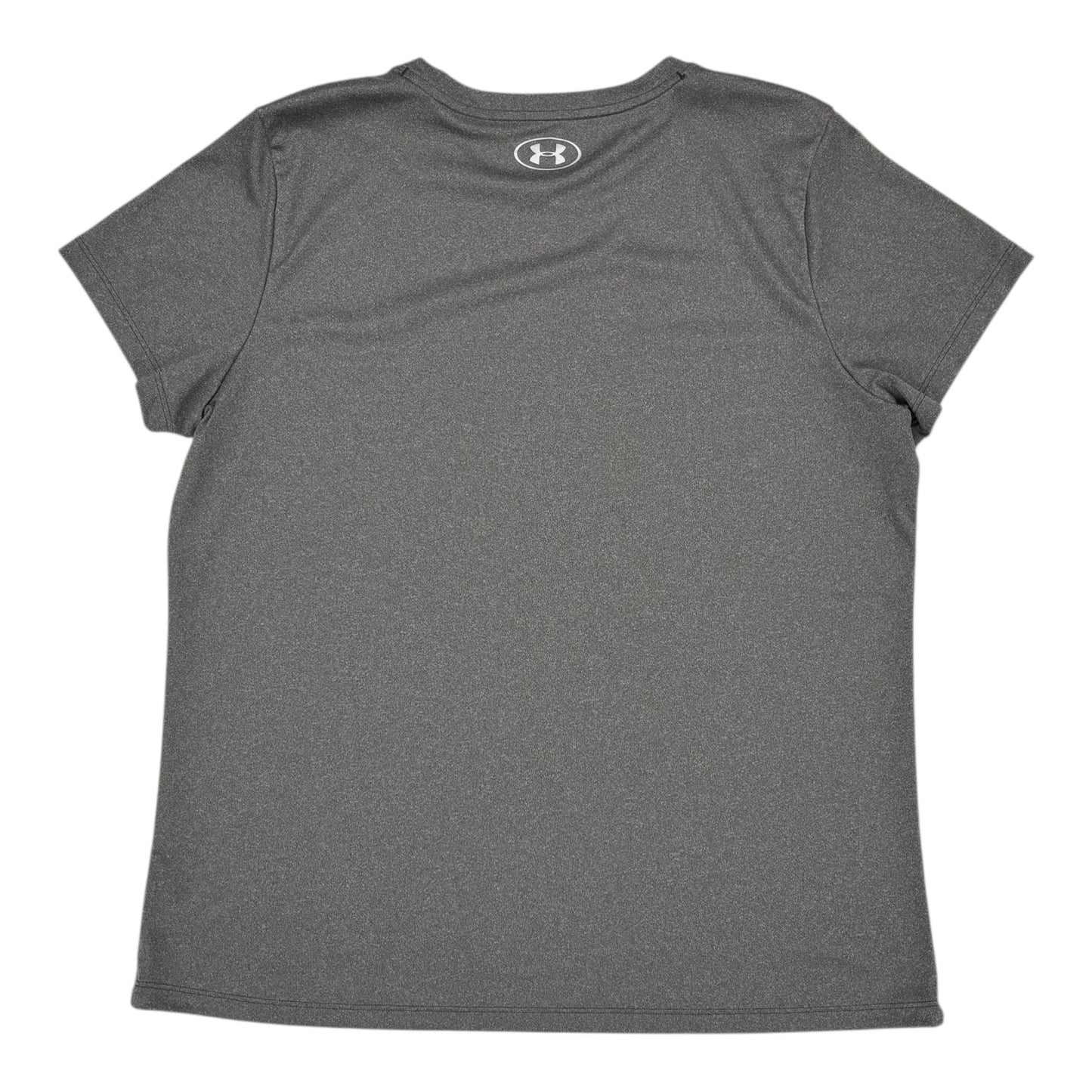 Athletic Top Ss By Under Armour In Grey, Size:Xxl