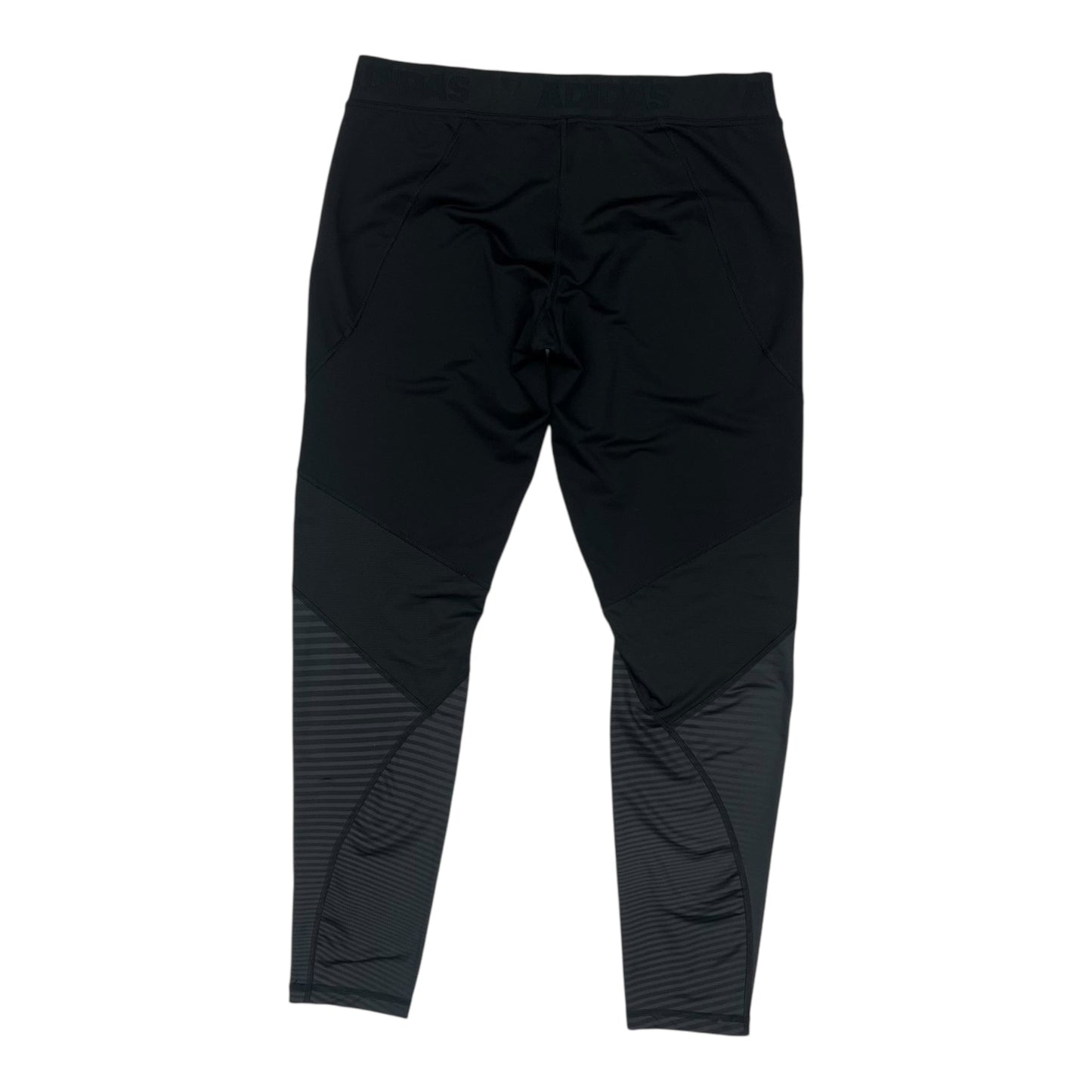 Athletic Leggings By Adidas In Black, Size:Xl