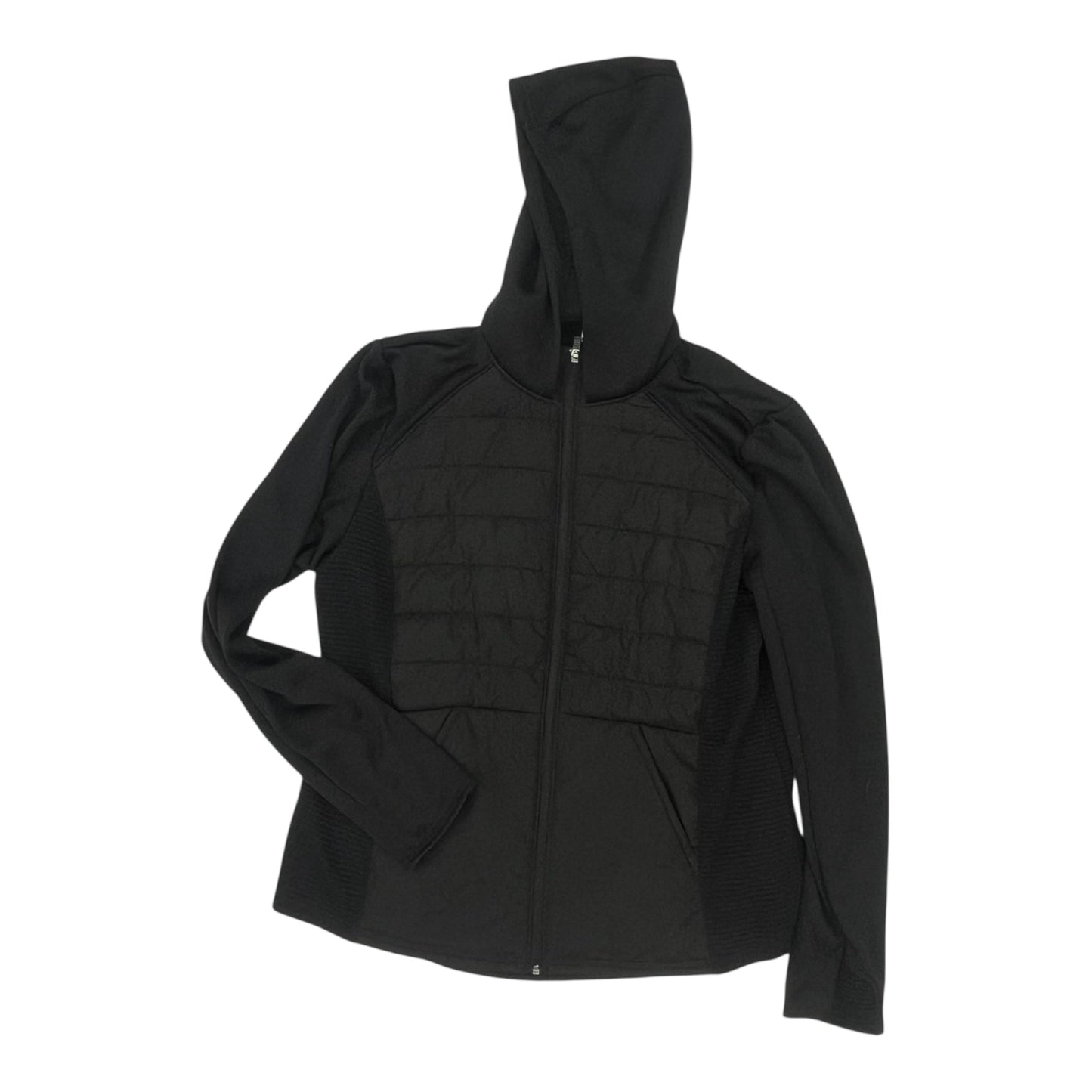 Athletic Jacket By Tek Gear In Black, Size:Xxl