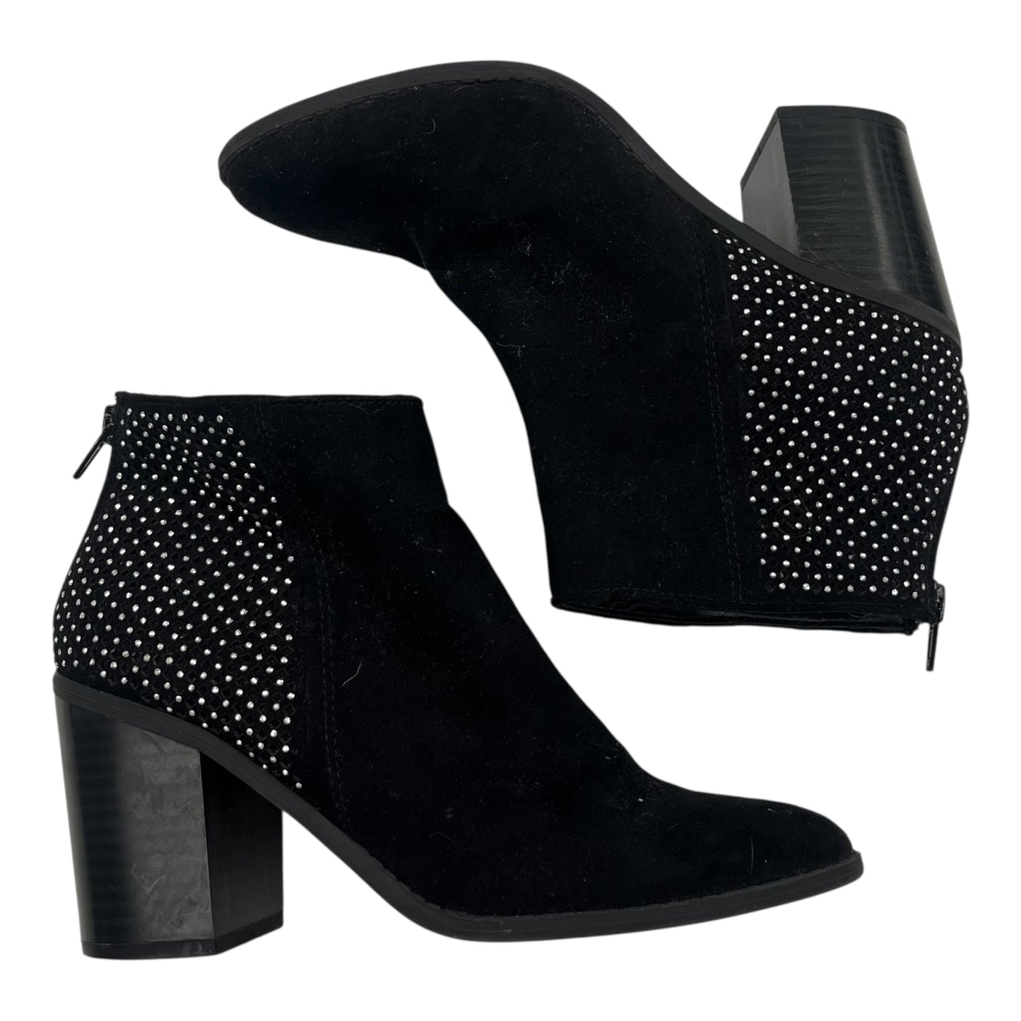 BOOTS ANKLE HEELS by MADDEN NYC In BLACK, Size: 6.5
