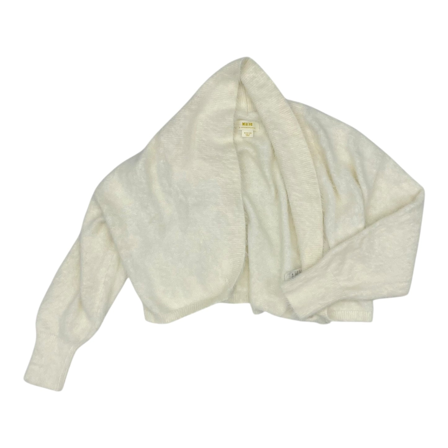 Sweater Cardigan By Maeve In Cream, Size:M