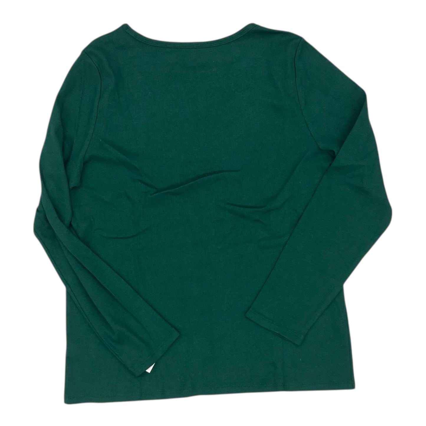 Top Ls By Talbots In Green, Size:1X