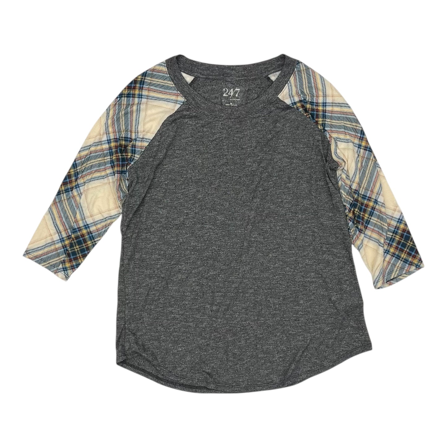 Top 3/4 Sleeve By Maurices In Grey, Size:M