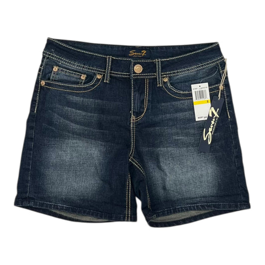 Shorts By Seven 7 In Blue Denim, Size:8