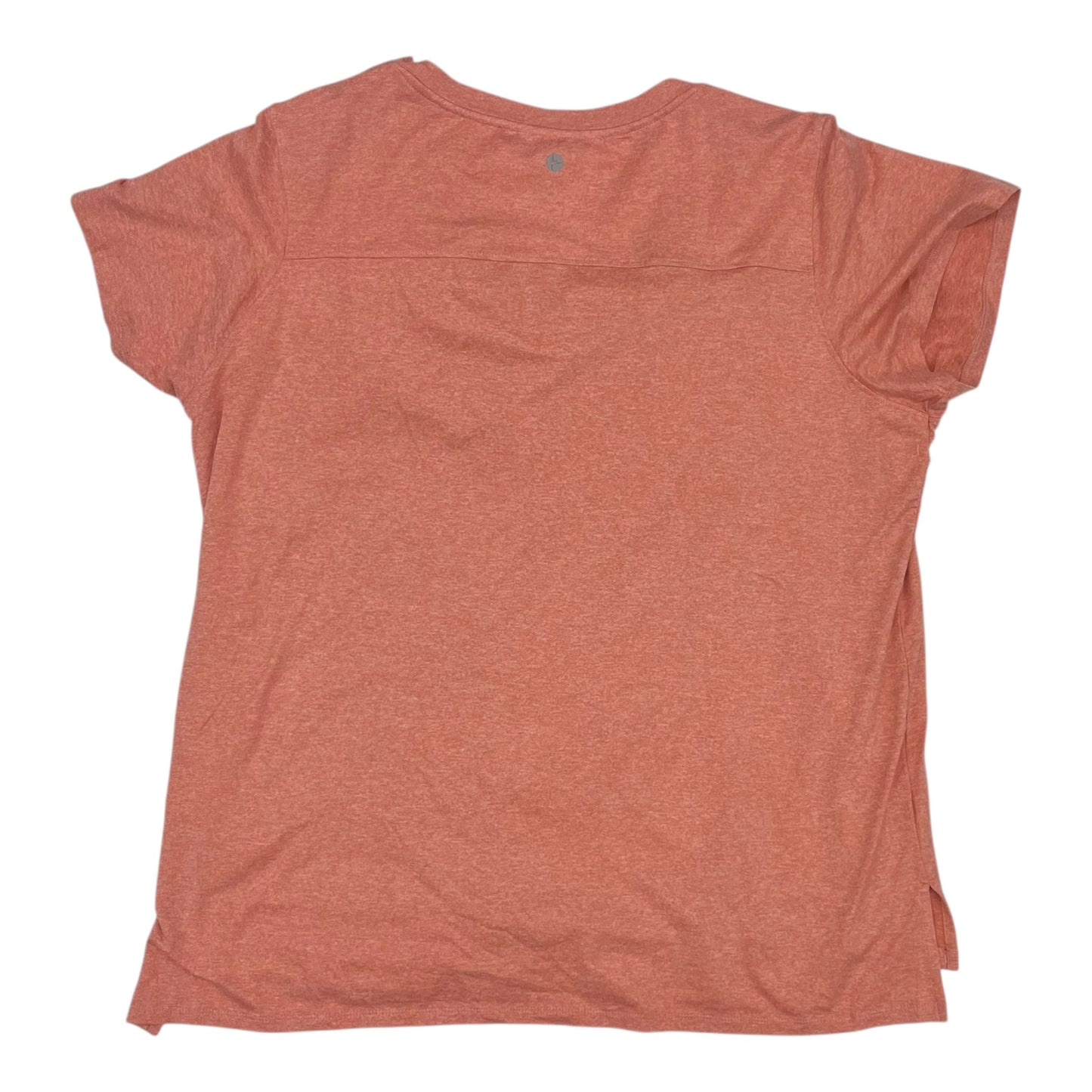 Athletic Top Ss By 90 Degrees By Reflex In Orange, Size:1X