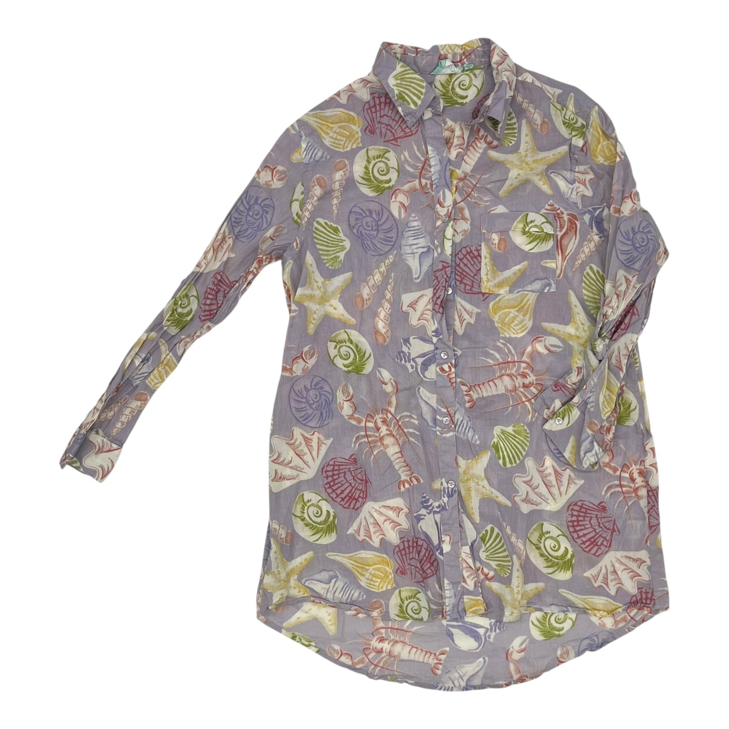 Dress Casual Short By Clothes Mentor In Purple, Size:S