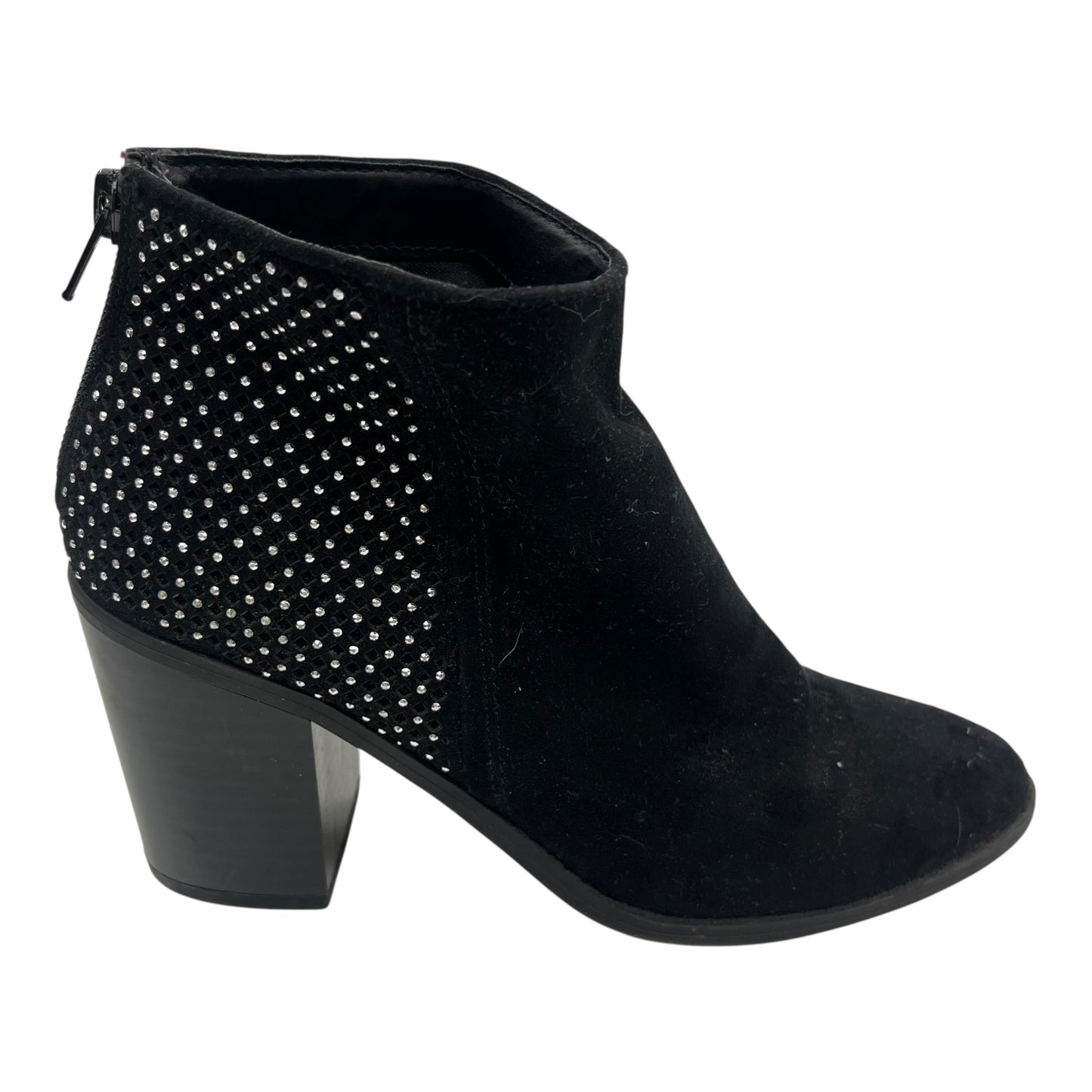 BOOTS ANKLE HEELS by MADDEN NYC In BLACK, Size: 6.5