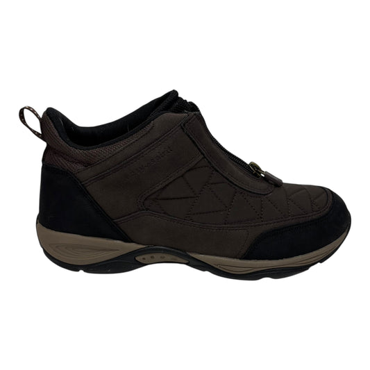 Boots Ankle Flats By Easy Spirit In Brown, Size:8