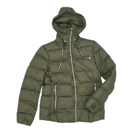 Jacket Puffer & Quilted By Tommy Hilfiger In Green, Size:S