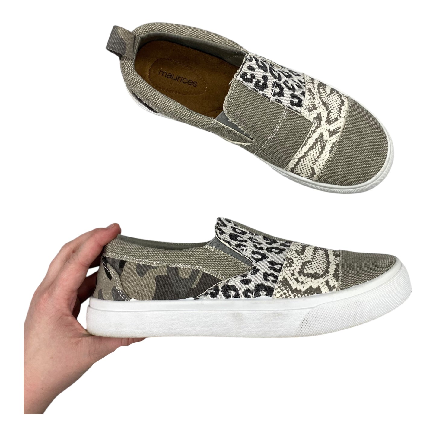 Shoes Flats By Maurices In Tan, Size:9