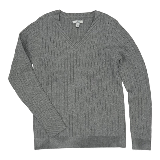 Sweater By Croft And Barrow In Grey, Size:S