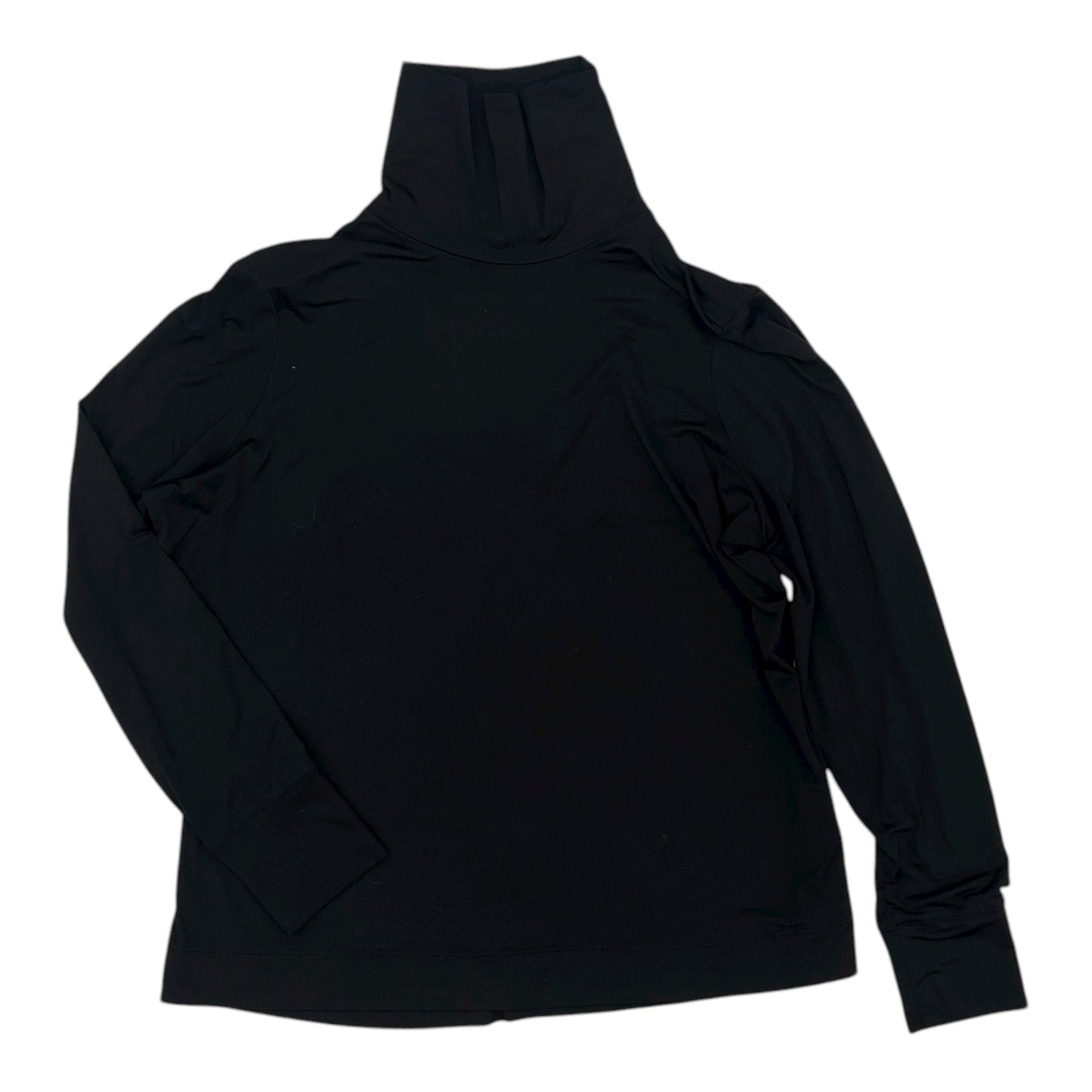 Top Ls Basic By Lands End In Black, Size:Lp