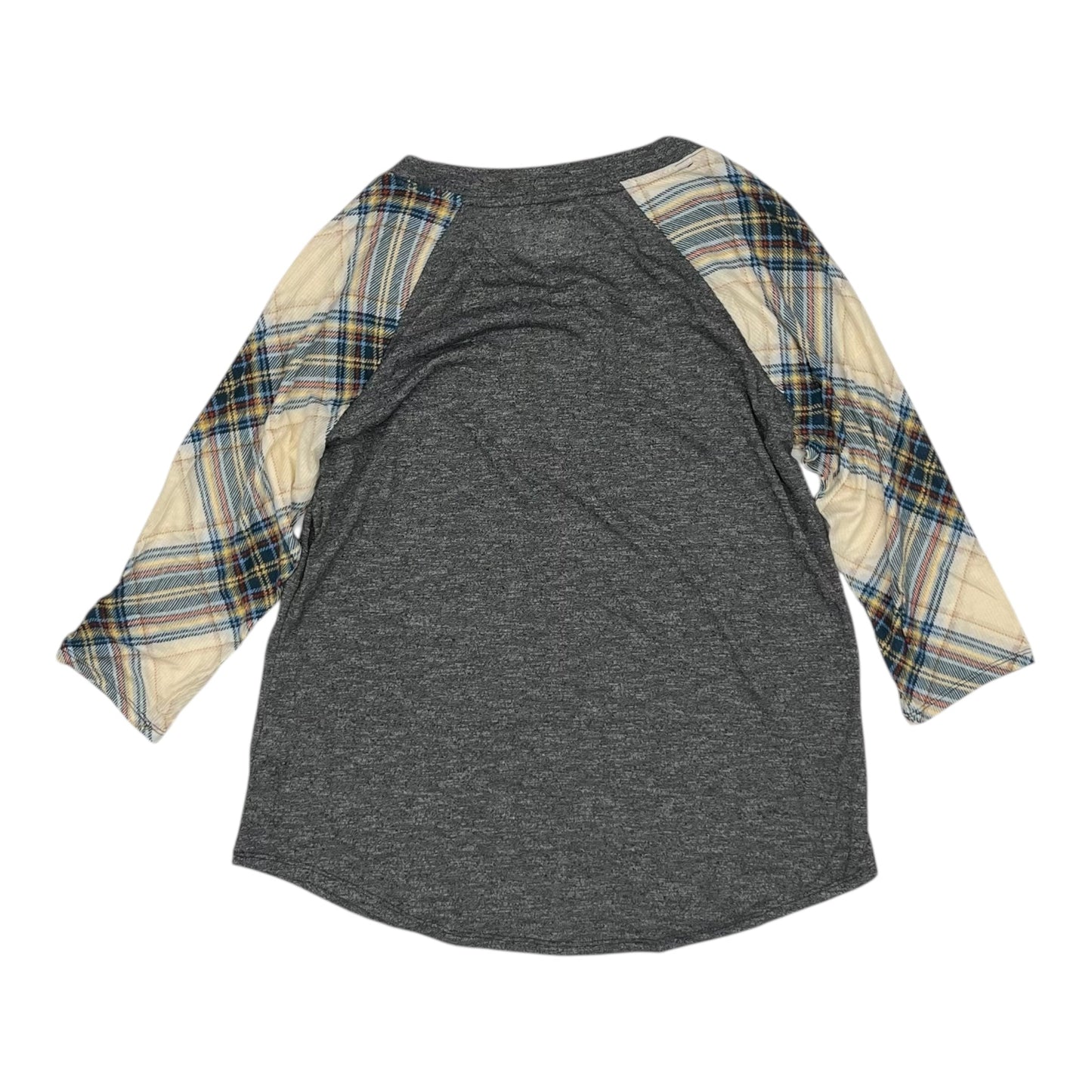 Top 3/4 Sleeve By Maurices In Grey, Size:M