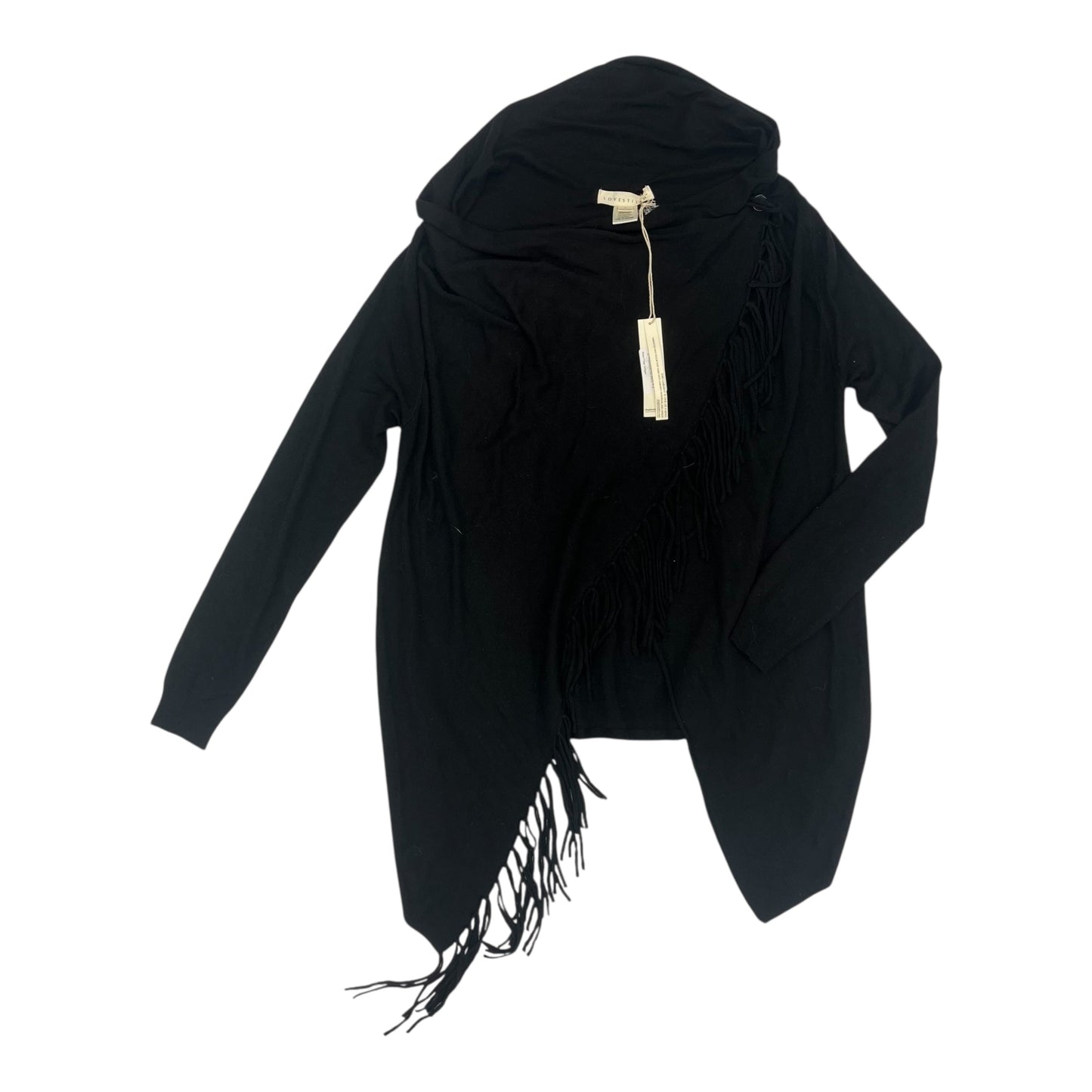 Shawl By Lovestitch In Black, Size:L