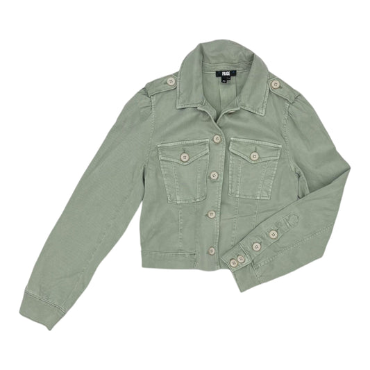 Jacket Utility By Paige In Green, Size:Xs