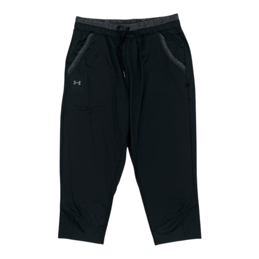 Athletic Leggings Capris By Under Armour In Black, Size:S