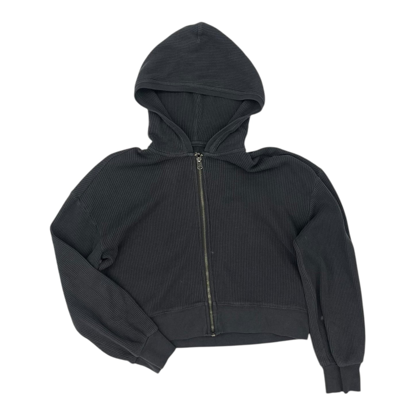 Sweatshirt Hoodie By Abercrombie And Fitch In Grey, Size:Xs