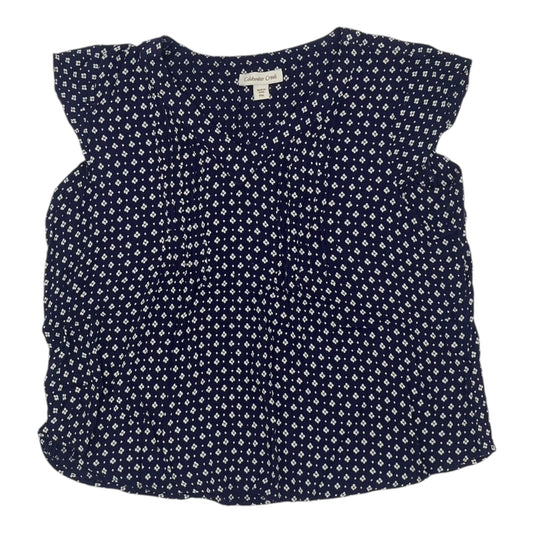 Top Ss By Coldwater Creek In Blue, Size:Xlp