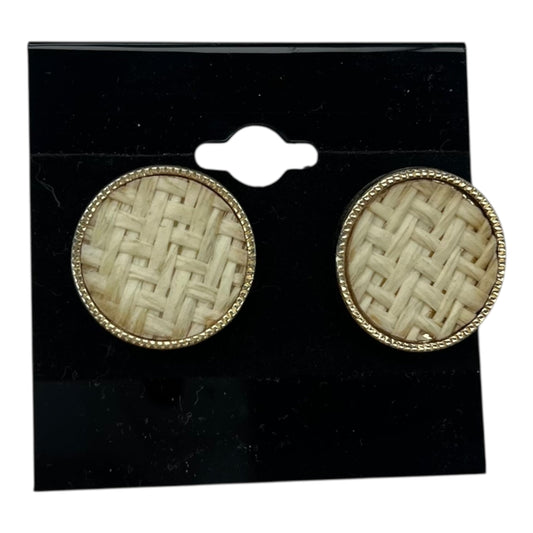 Earrings Stud By Clothes Mentor In Cream