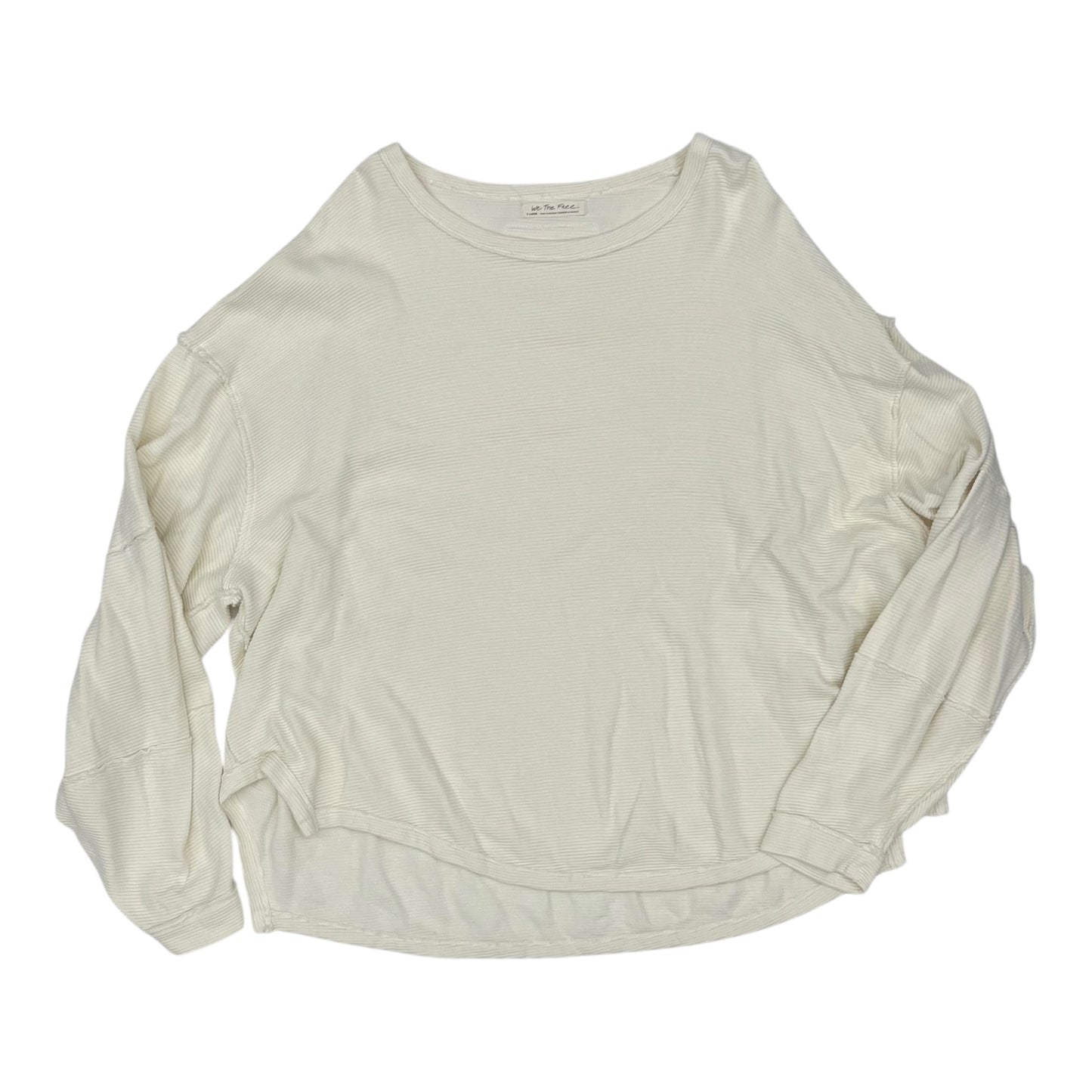 Top Ls By We The Free In Cream, Size:Xl