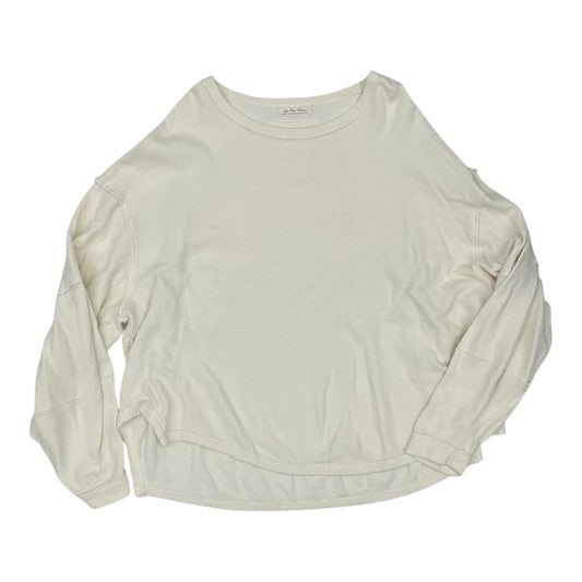 Top Ls By We The Free In Cream, Size:Xl