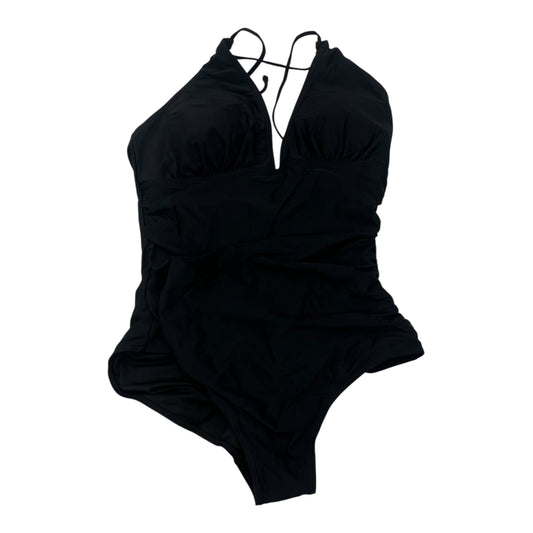 Swimsuit By Shein In Black, Size:Xl