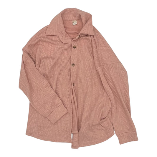 Top Ls By 7Th Ray In Pink, Size:1X