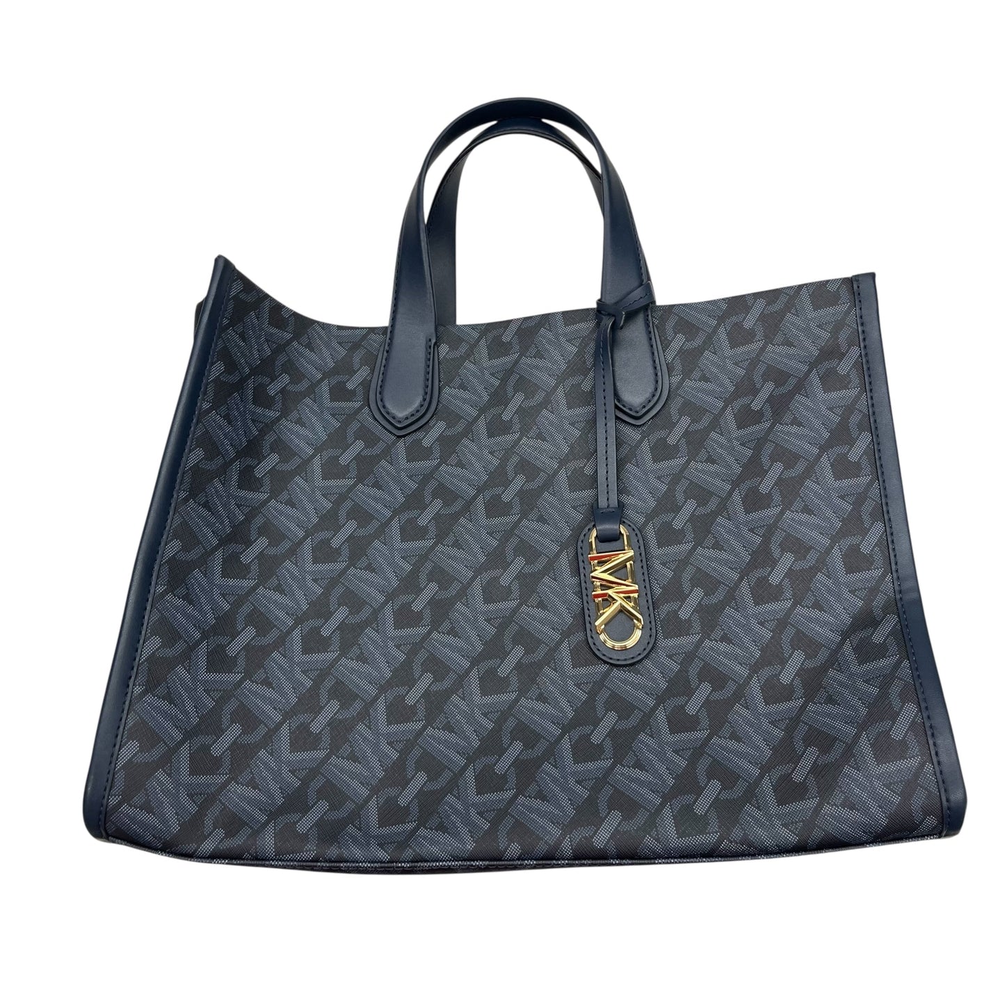 Handbag Designer By Michael Kors In Navy, Size:Medium