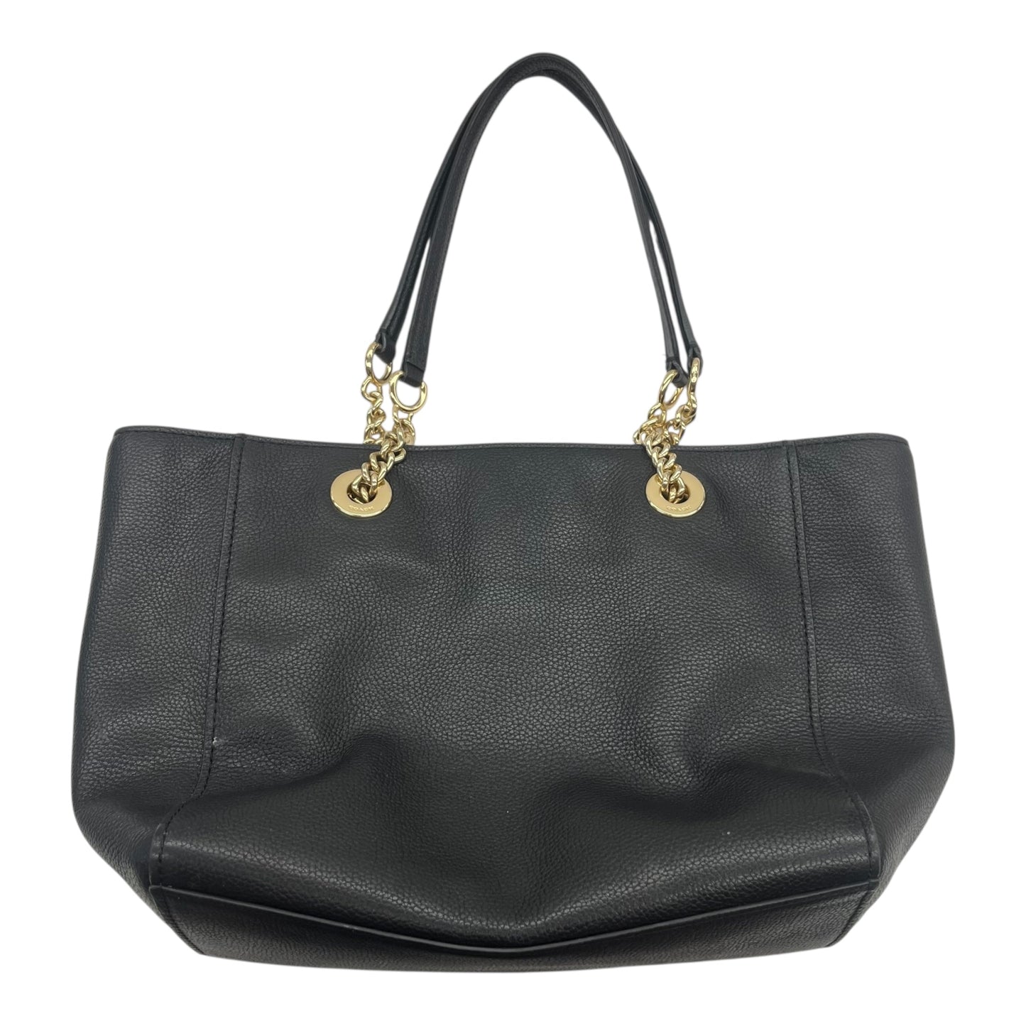 Handbag Designer By Coach In Black, Size:Medium