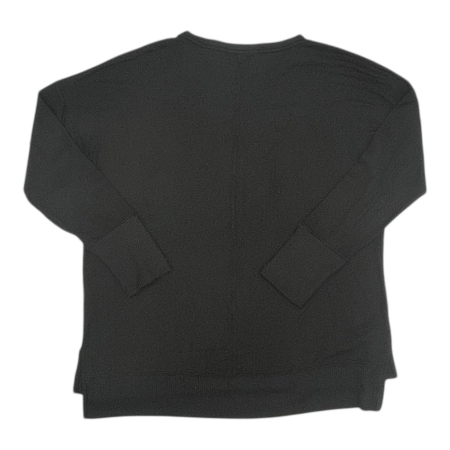 Top Ls By Time And Tru In Black, Size:M