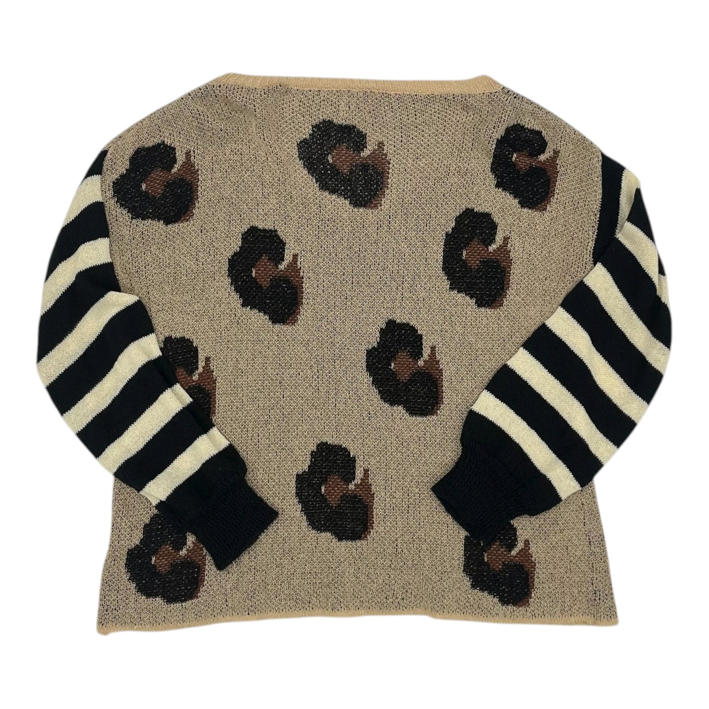 Sweater By Amaryllis In Leopard Print, Size:S