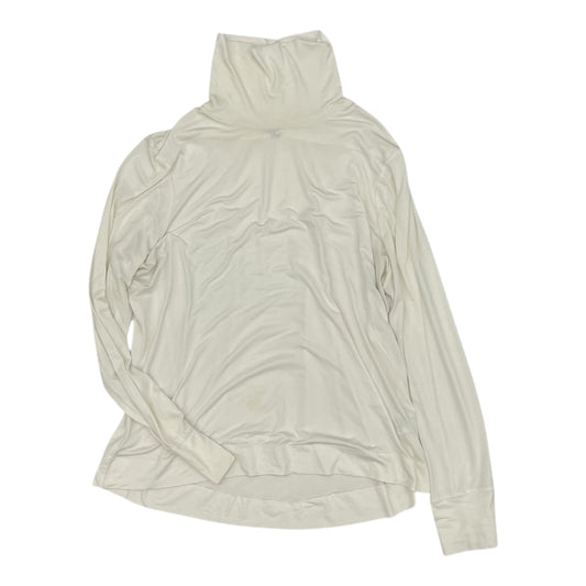 Top Ls Basic By Lands End In Cream, Size:Lp