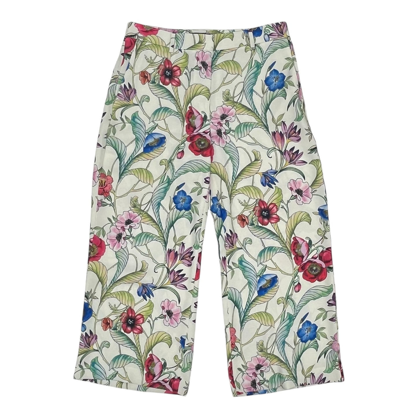 Pants Dress By Ann Taylor In Floral Print, Size:10