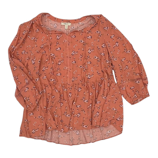 Top Ls By Clothes Mentor In Orange, Size:1X