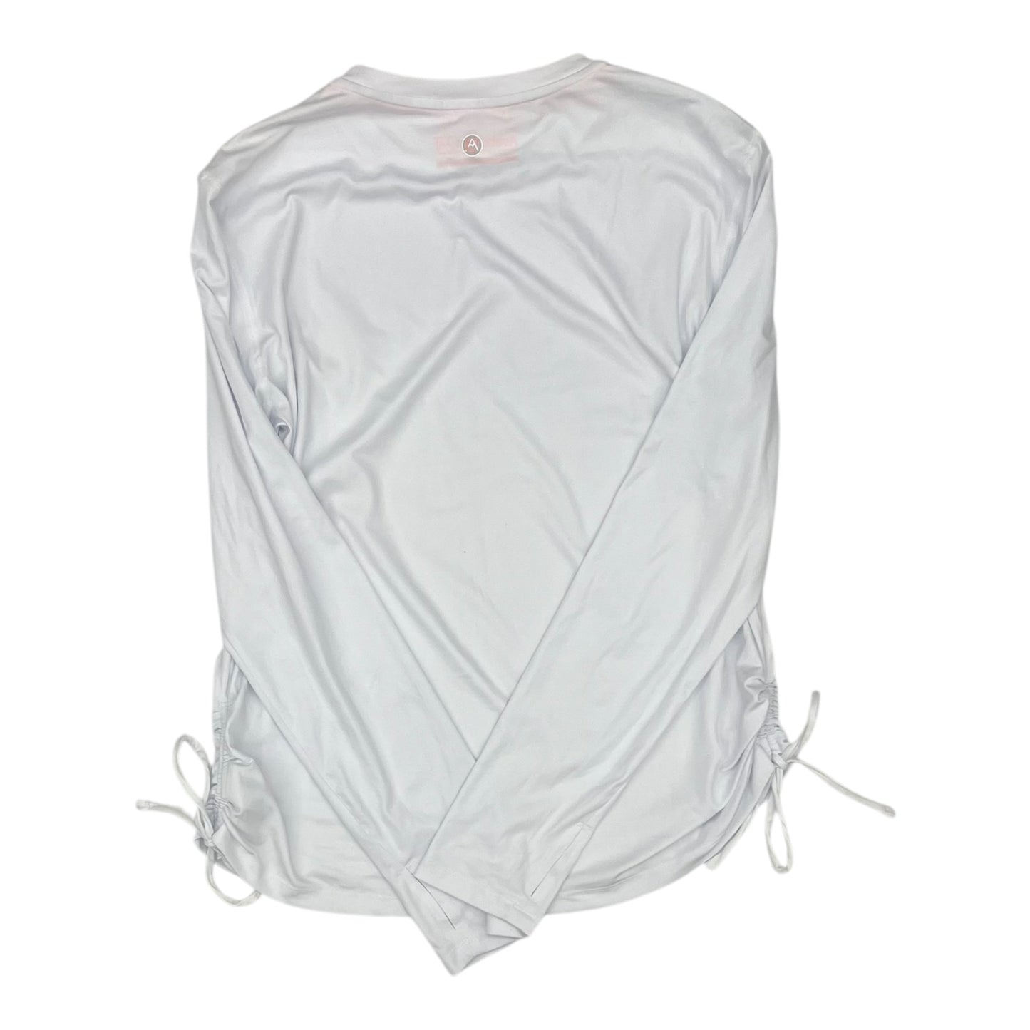 Athletic Top Ls Crewneck By Avalanche In White, Size:L