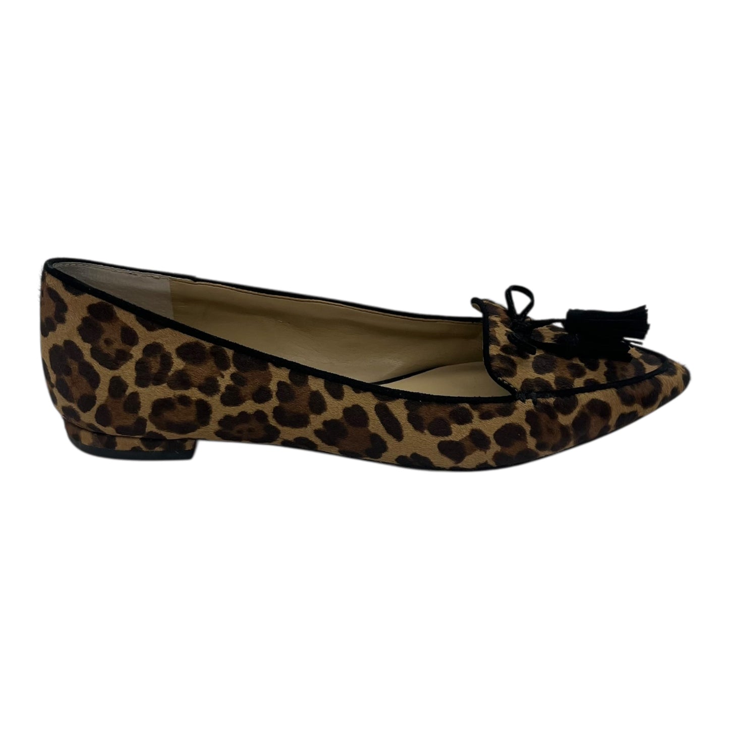 Shoes Flats By Ann Taylor In Leopard Print, Size:8.5
