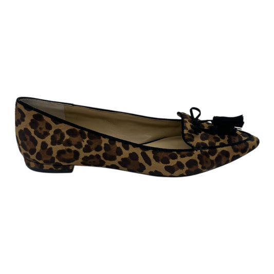 Shoes Flats By Ann Taylor In Leopard Print, Size:8.5