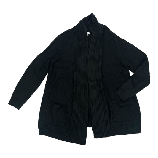 Sweater Cardigan By Sonoma In Black, Size:Xxl