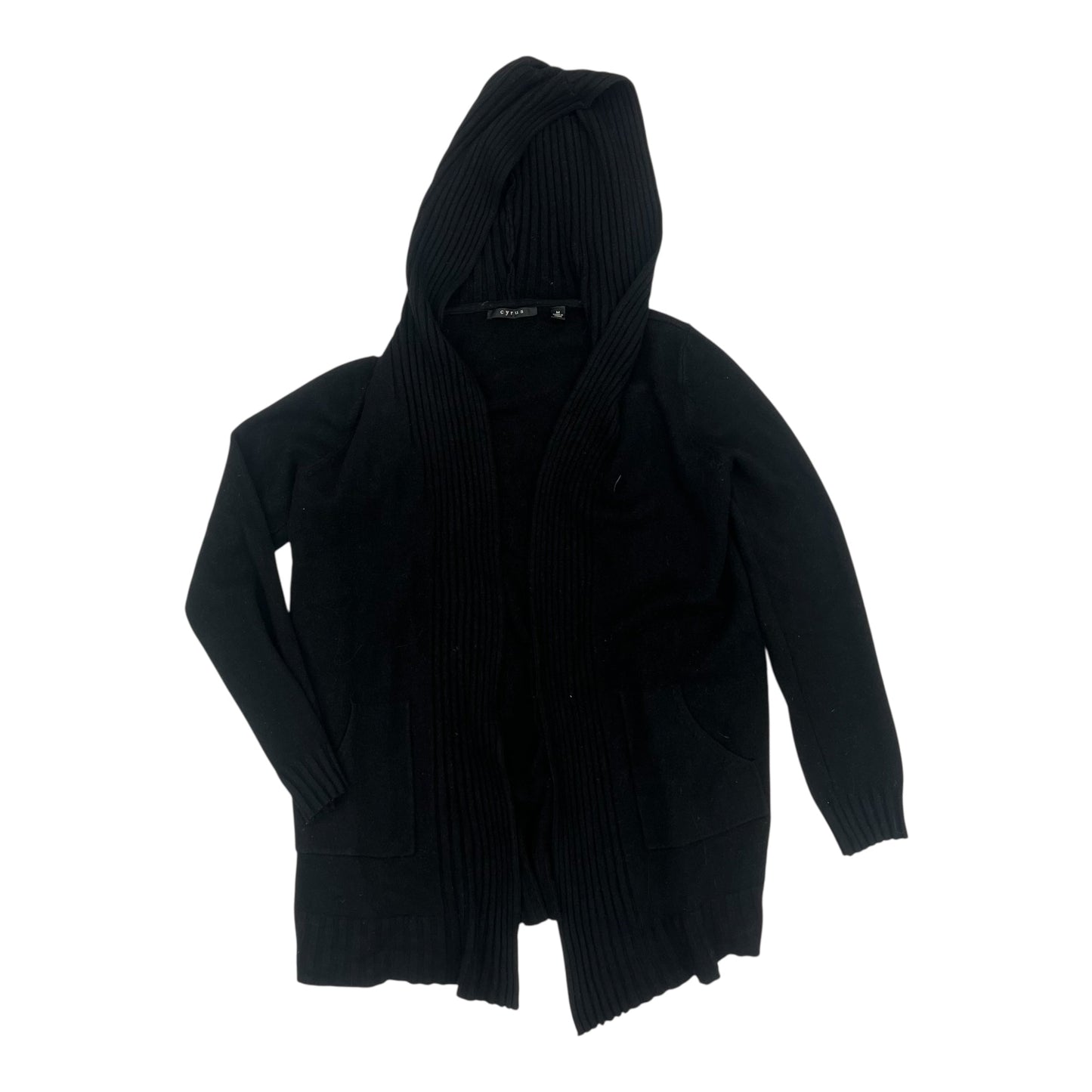 Sweater Cardigan By Cyrus In Black, Size:M