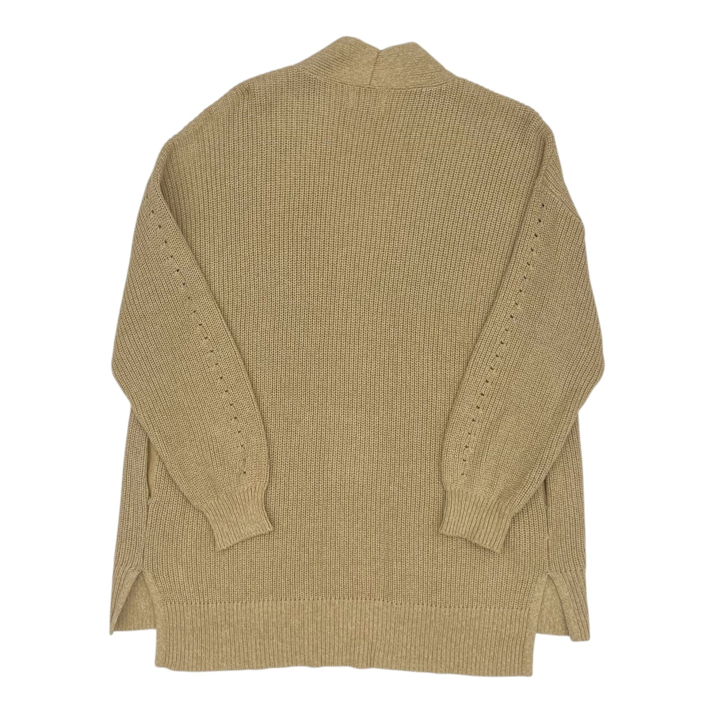 Sweater Cardigan By Universal Thread In Tan, Size:M