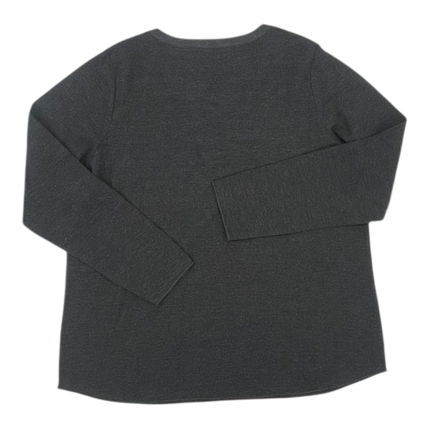 Top Ls Basic By Candace Cameron Bure In Grey, Size:1X