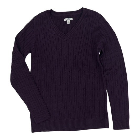 Sweater By Croft And Barrow In Purple, Size:S