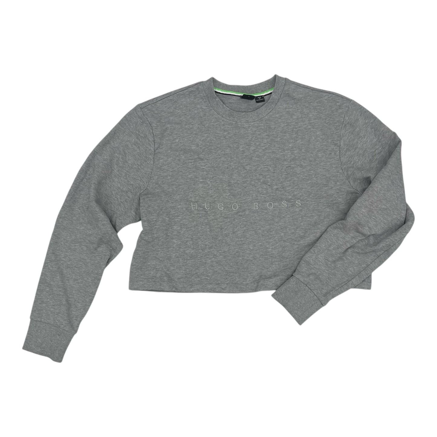 Sweatshirt Crewneck By Hugo Boss In Grey, Size:Xl