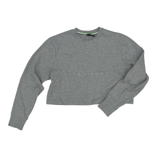 Sweatshirt Crewneck By Hugo Boss In Grey, Size:Xl