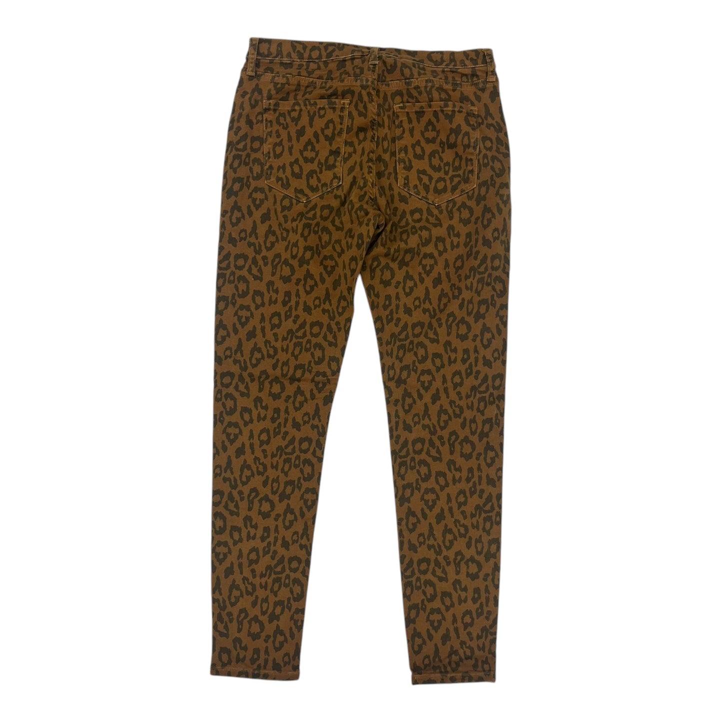 Jeans Skinny By Banana Republic In Animal Print, Size:8L