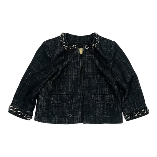 Jacket Designer By Michael Kors In Black, Size:6